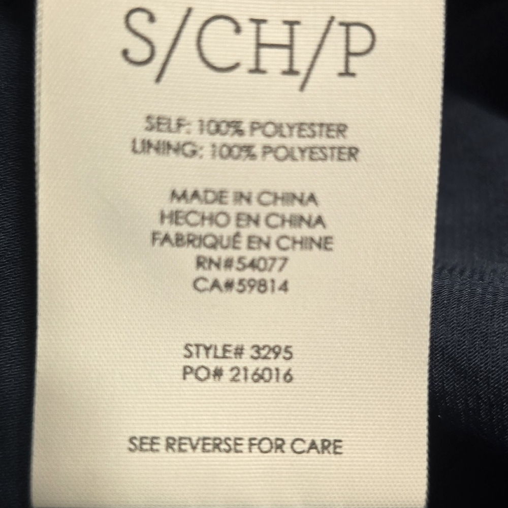 CAbi Long Sleeve Dress in Blue and Brown Pattern - Picture 8 of 8